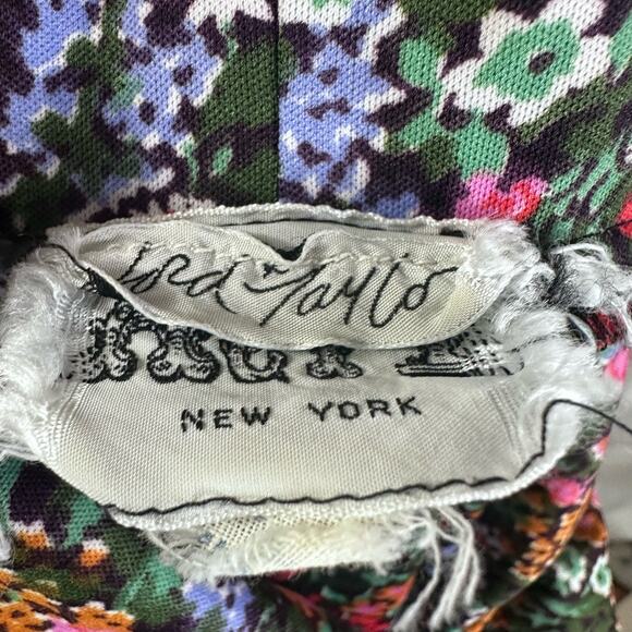 Vintage Lord and Taylor Act II Floral MIdi Dress M - Picture 6 of 10